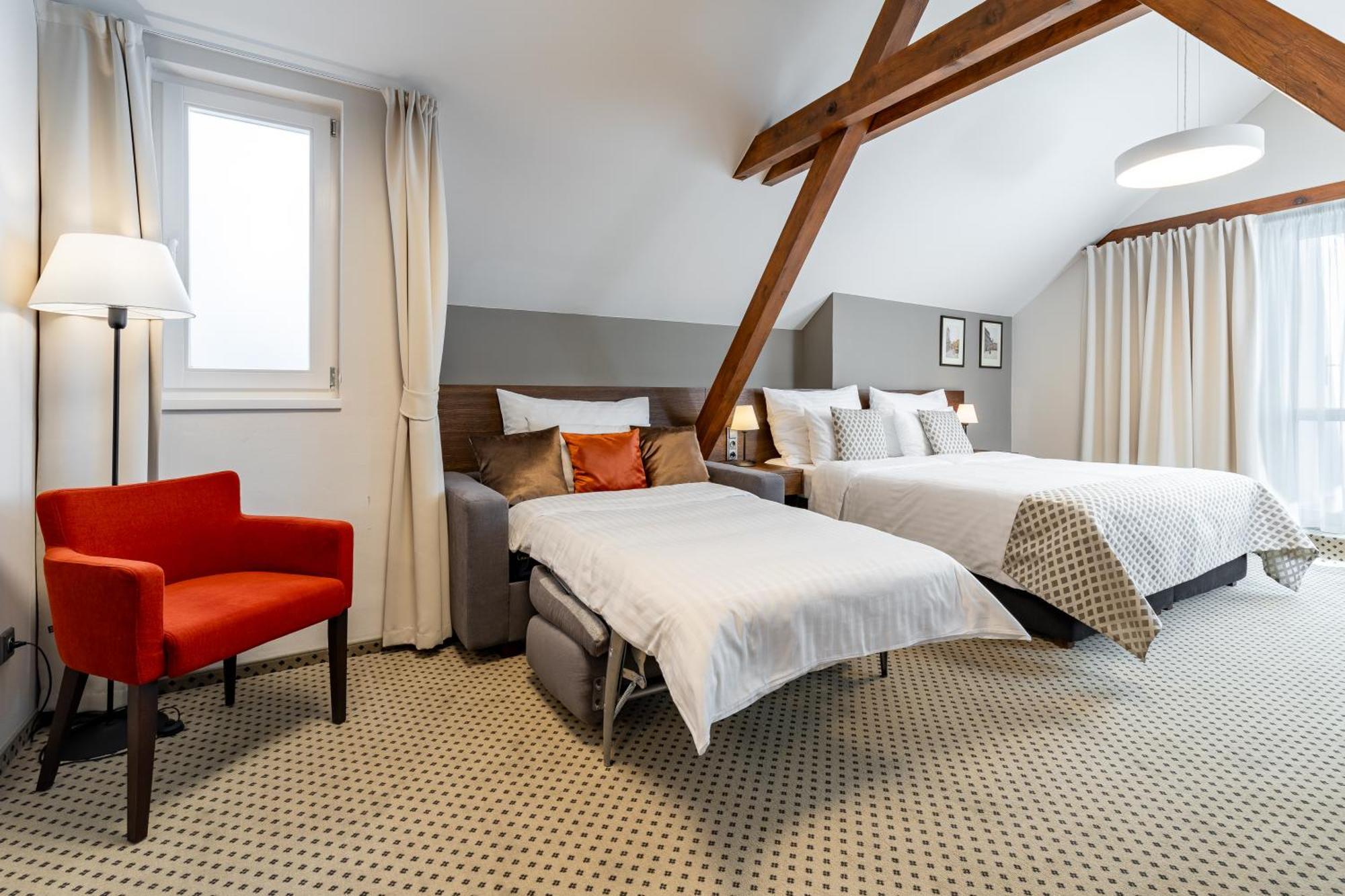 Hotel Ikona Praag Kamer foto